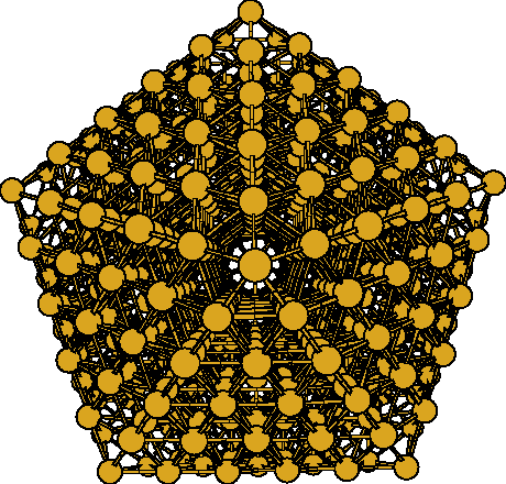 Magic Clusters of Rare Gases - Mackay Icosahedra